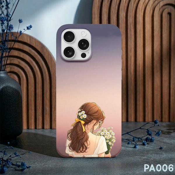 PA006 - Leopard Pink Bow - Aesthetic Mobile Case