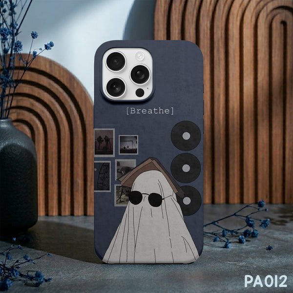 PA012 - Breathe - Aesthetic Girl Mobile Case