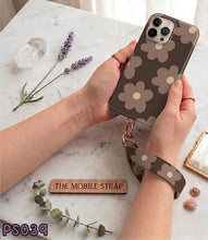 PS039 - Dark Brown Retro Big Daisy - Aesthetic Wrist Charm